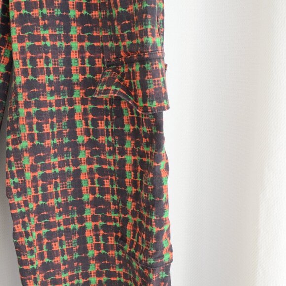I.AM.GIA Dante Cargo Pants Plaid Straight Leg Sz XS - Picture 7 of 9